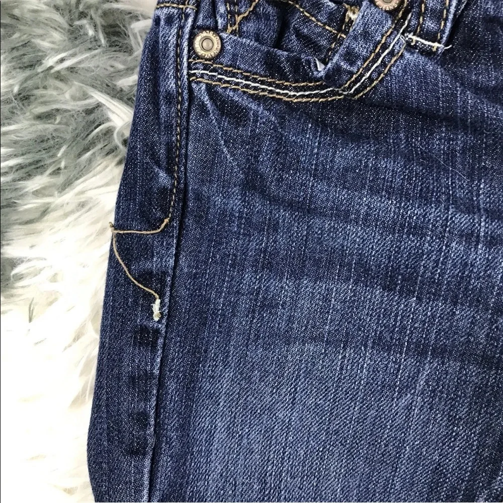 Old Navy Children's Girls Bermuda Jean Shorts Size 5 Blue